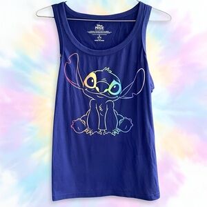 DISNEY Stitch Tank Top Girls Medium 8-10